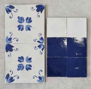 blue zellige tiles Sydney